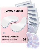 Parche para ojos grace & stella con péptidos y niacinamida para ojeras