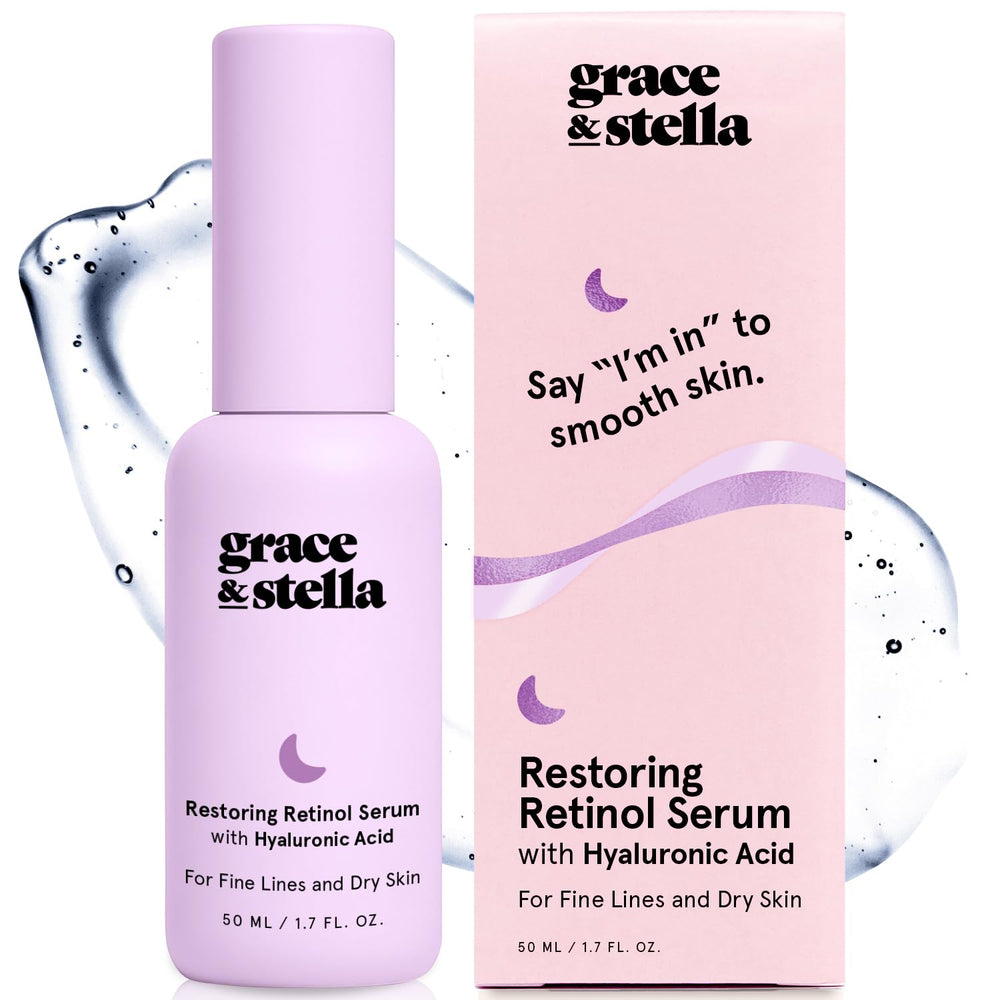 Grace & Stella serum retinol hialuronico en bote 50 ml para hidratación