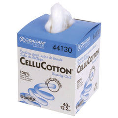 Graham Cellucotton Beauty Coil Regular close-up reveals fiber texture for smooth application.