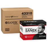 Graham Medical Sanek Neck Strips master case with four cartons, bulk-ready for clinics.