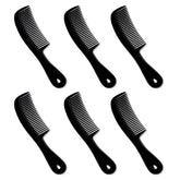 Granatan men's comb pack of six, portable styling tool for all hair types