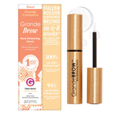 Grande Cosmetics GrandeBROW serum bottle promoting fuller, bolder brows.
