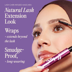 GrandeWRAP dome‑shaped tip builds volume on lashes