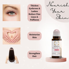 Under-eye roll helps soothe puffiness and nourish delicate skin.