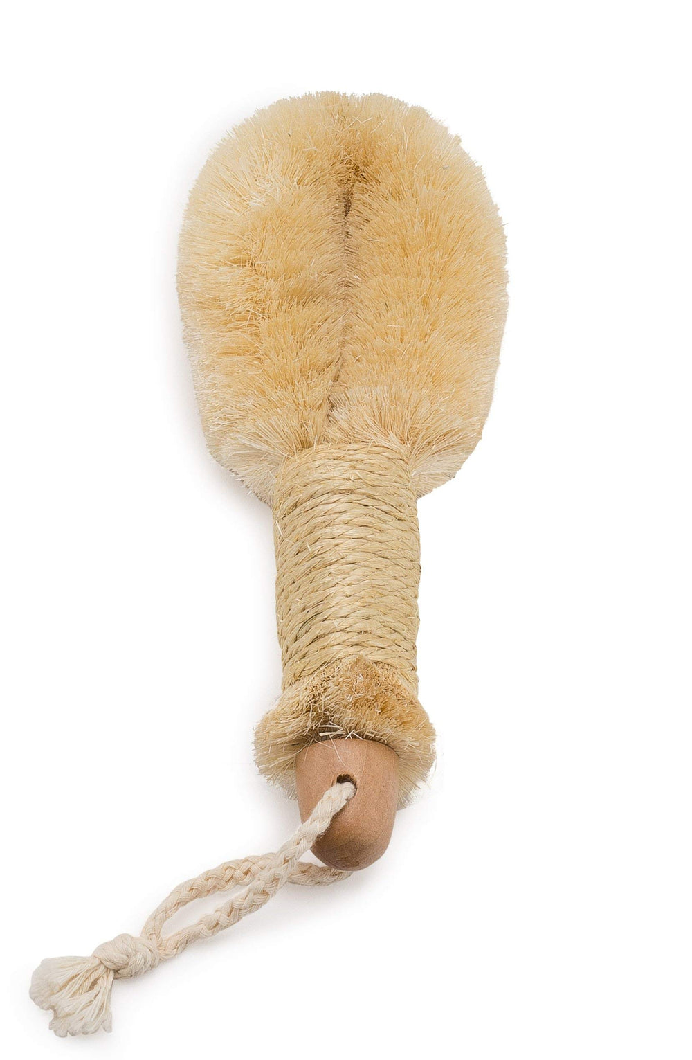 GranNaturals Bath & Shower Sisal Brush exfoliates dry skin and boosts circulation.