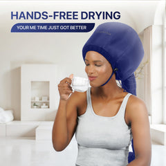 Granteva drawstring secured fit keeps bonnet in place during use
