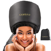 Granteva hooded dryer attachment with headband for even heat during styling