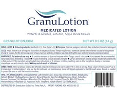 GranuLotion Loción Medicada, textura cremosa: fácil de aplicar.