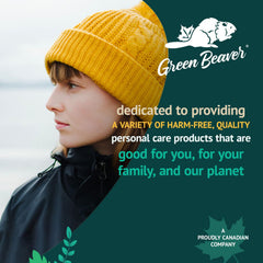Green Beaver Bliss natural ingredients highlight plant extracts.