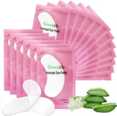 GreenLife parche hidrogel para ojos enfocado en extensiones de pestañas, cómodo y seguro