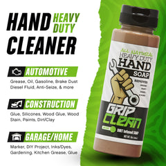 Grip Clean con piedra pómez para grasa persistente sin irritación