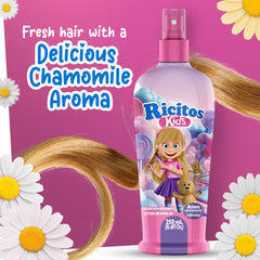 Grisi Ricitos Kids Camomila, pelo desenredado sin tirones.