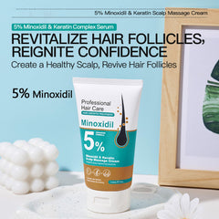 Grospe Minoxidil crema, textura ligera de rápida absorción sin grasa