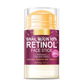 Grospe snail mucin stick packaging shows premium hydration formula.