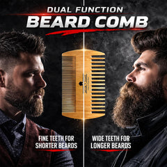 Grow Alpha Beard oil bottle delivers deep hydration and nourishment for facial hair.