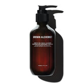 Grown Alchemist Gentle Gel Facial Cleanser bottle pour demonstrates cleansing and hydration benefits