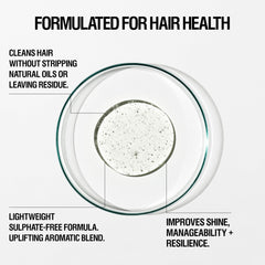Grown Alchemist Hydra-Restore Conditioner tube showcases deep hydration for softer, smoother strands.