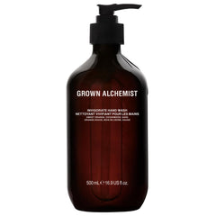 Grown Alchemist Invigorate Hand Wash bottle shown for daily cleansing and soft skin benefits
