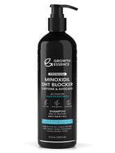 Growth Essence Minoxidil Shampoo bottle ready for daily scalp care