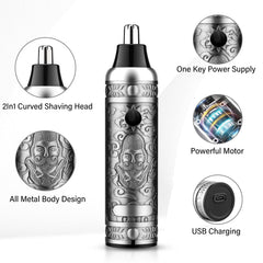 GSKY nose trimmer with attachment for comfortable grooming.