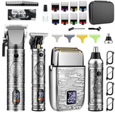 GSKY professional hair clippers front-angle view for precise at-home haircuts.