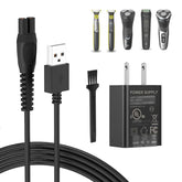 Gsojaru 5V USB charger for Philips Norelco X3001 enables quick daily charging.