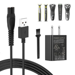Gsojaru 5V USB charger for Philips Norelco X3001 enables quick daily charging.