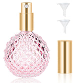 Gsteng pink vintage perfume bottle 100ml with elegant glass design
