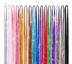 GTTUKK Hair Tinsel Kit packs 3200 strands for a rich, light catching shimmer