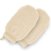 Guante de ducha GUARD&MARINE con cáñamo natural para exfoliar suavemente la piel.