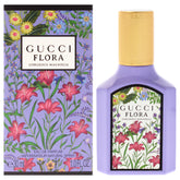Gucci Flora Gorgeous Magnolia bottle close-up highlights premium design for gifting