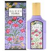 Gucci Flora Gorgeous Magnolia bottle front showcases elegant day-to-night design.