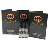 Gucci Guilty sample EDT bottle, portable fragrance for on-the-go.