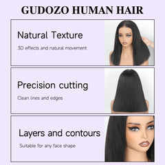 GUDOZO 9x6 HD lace detail blends seamlessly with skin