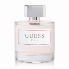 GUESS 1981 EDT packaging front, ready for gifting.
