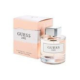 GUESS 1981 EDT bottle closeup, premium design for everyday elegance.