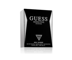 Guess Seductive Men EDT back label reveals authentic product info