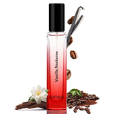 GUFMLA Vanilla Nocturne bottle closeup highlighting premium pheromone blend for confident moments.