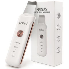 GUGUG Skin Scrubber 4-in-1 face device for deep cleansing on the go.