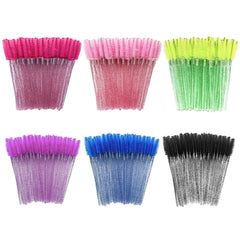 GUMIKE 300Pcs mascara brushes in color assortment for professional or home use