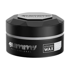 Gummy Professional Styling Hair Wax jar closeup highlighting matte finish.