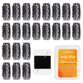 Guokoo 22pcs-32mm hair extensions clip-ins for secure wig styling.