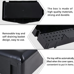 Gusnilo interior showing compact storage for multiple tools
