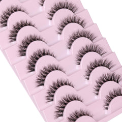 GVEFETIEE lightweight synthetic lashes designed for all-day comfort.