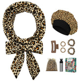 Gwabee No Heat Overnight Curl Headband highlights the hair-friendly wrap for waves.