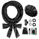 Gwabee satin heatless curls headband for overnight waves and easy styling.