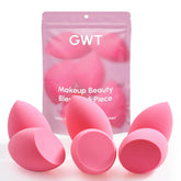 GWT makeup sponge set six pieces ideal for smooth foundation blending