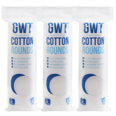 GWT Premium Cotton Rounds for Face with gentle makeup removal.