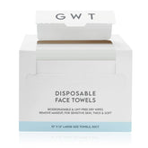GWT toallas faciales desechables 50 unidades, empaque práctico y suave.