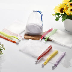 GXLWJXWLV soap bag size 5.9in by 3.7in fits most soaps.